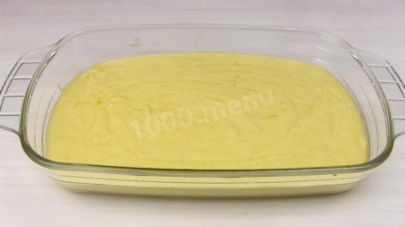 Шаг 9 приготовления Постный манник на апельсиновом соке