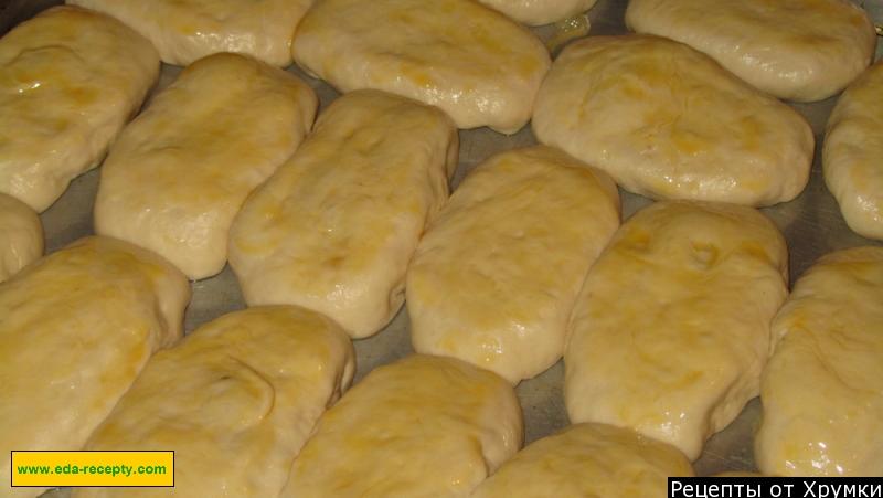 Шаг 7 приготовления Пирожки картофельные дрожжевые с луком