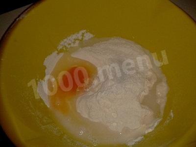 Шаг 2 приготовления Открытый пирог киш куриный с грибами