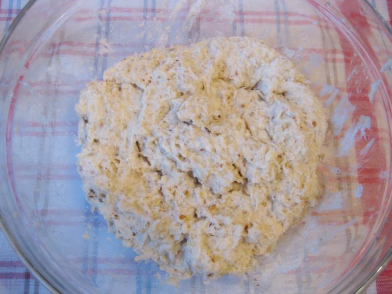 Шаг 8 приготовления Хлеб с сыром