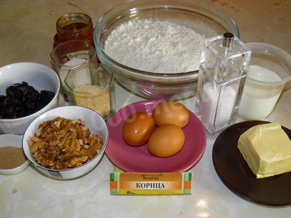 Шаг 1 приготовления Витой пирог булка