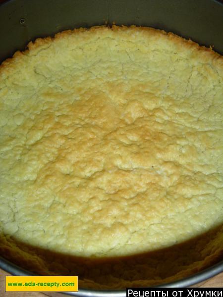 Шаг 2 приготовления Пирог с абрикосами и черешней