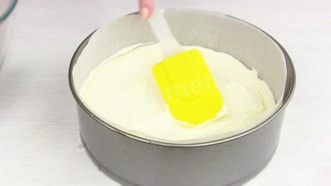 Шаг 8 приготовления Шоколадный пирог Торфяной с творогом