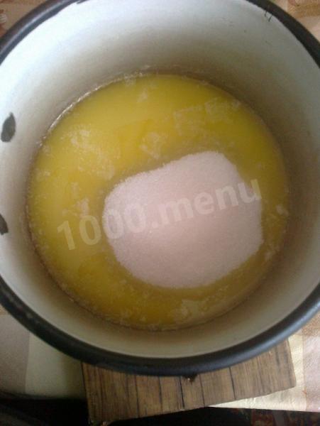 Шаг 3 приготовления Сметанник на маргарине