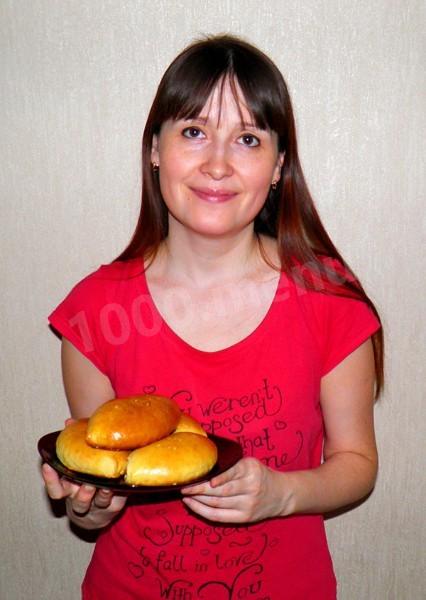 Шаг 23 приготовления Сдобные пирожки несладкие, яйца и лук в духовке