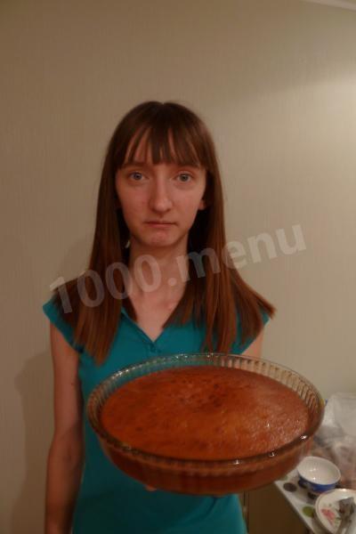 Шаг 8 приготовления Коржи для торта вкусные