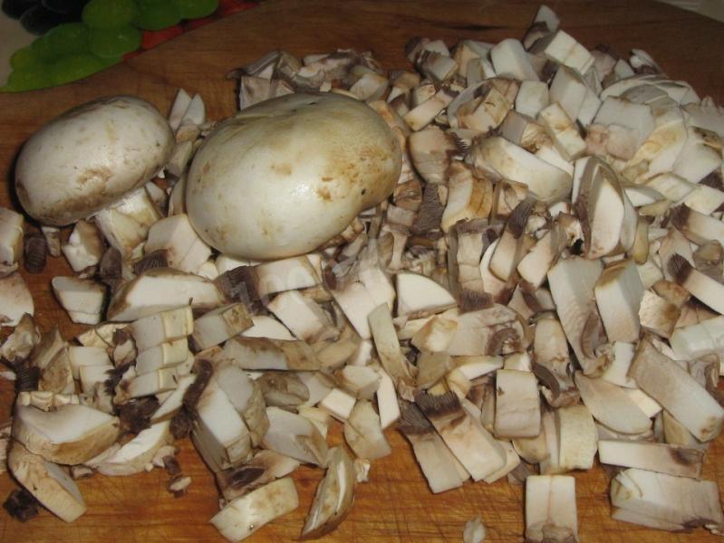 Шаг 2 приготовления Пирог курино грибной