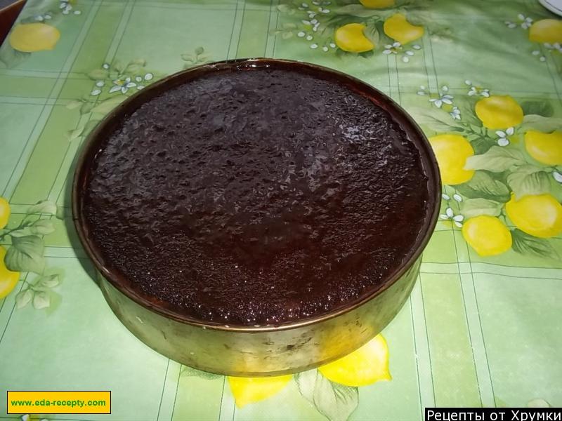 Шаг 7 приготовления Шоколадный Торт суфле