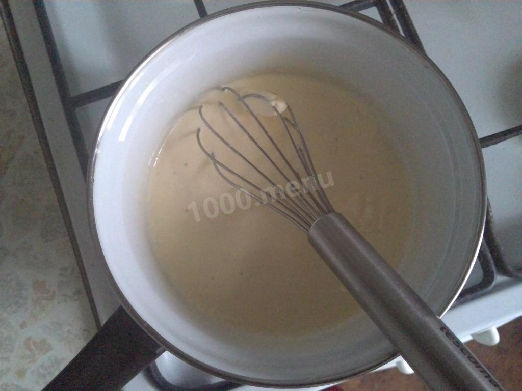 Шаг 1 приготовления Кукурузные кексы с цукатами