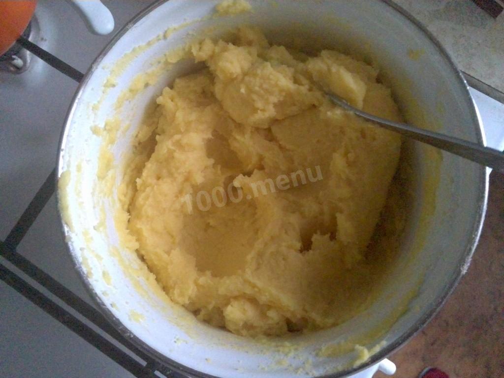 Шаг 2 приготовления Кукурузные кексы с цукатами