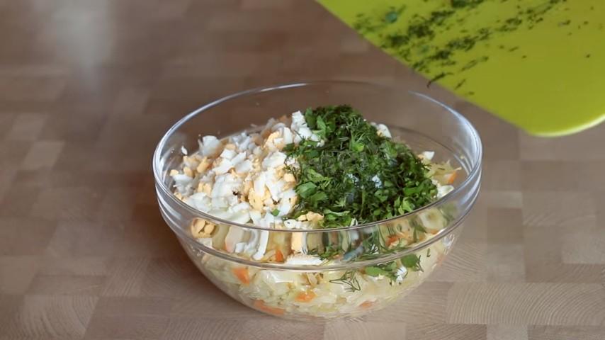 Шаг 8 приготовления Капустник заливной