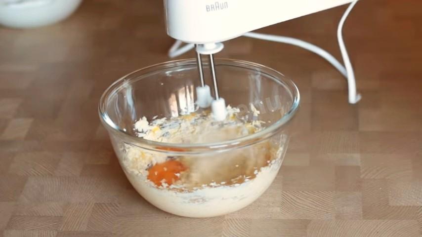 Шаг 4 приготовления Самый простой пирог с маком без муки