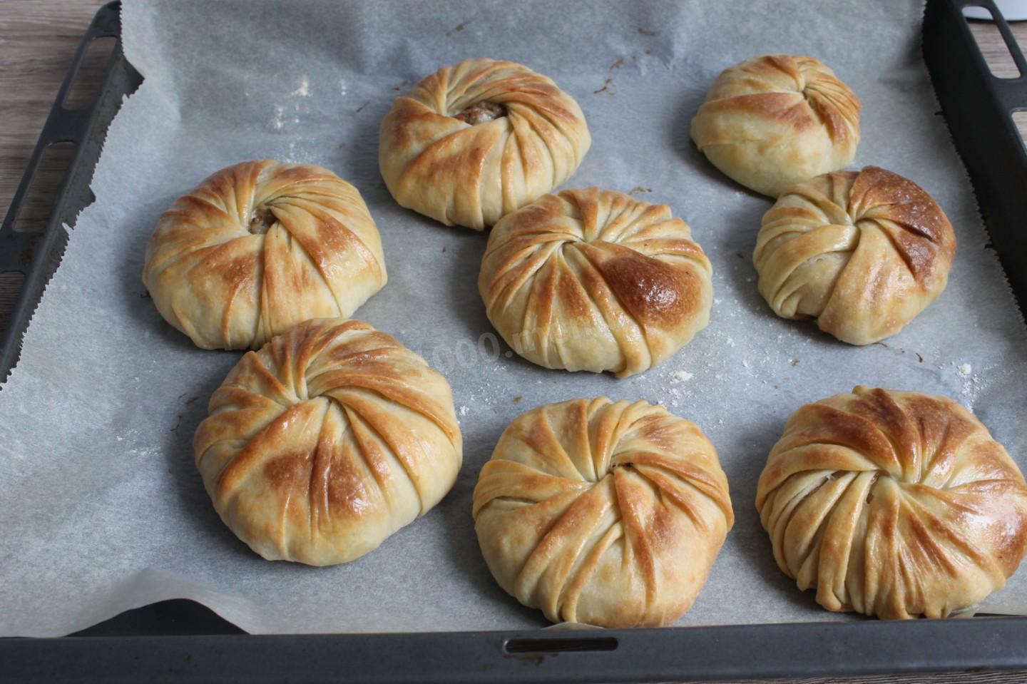 Шаг 20 приготовления Самса с картошкой и фаршем