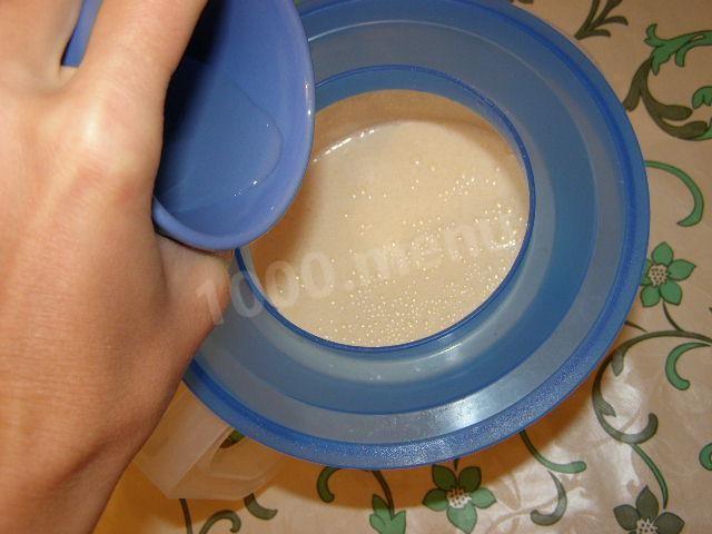 Шаг 4 приготовления Торт со сметанным кремом и грецкими орехами