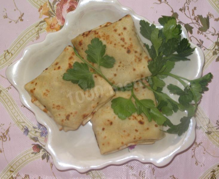 Обложка рецепта Вкусные блины с легким