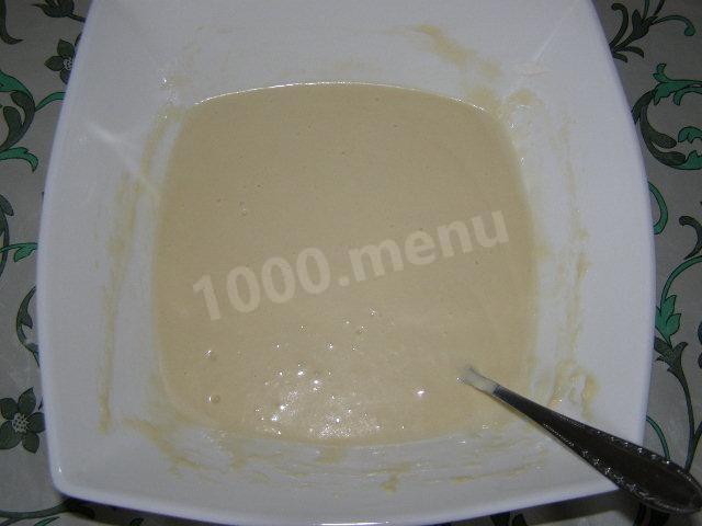 Шаг 7 приготовления Оладушки с бананами и орехами