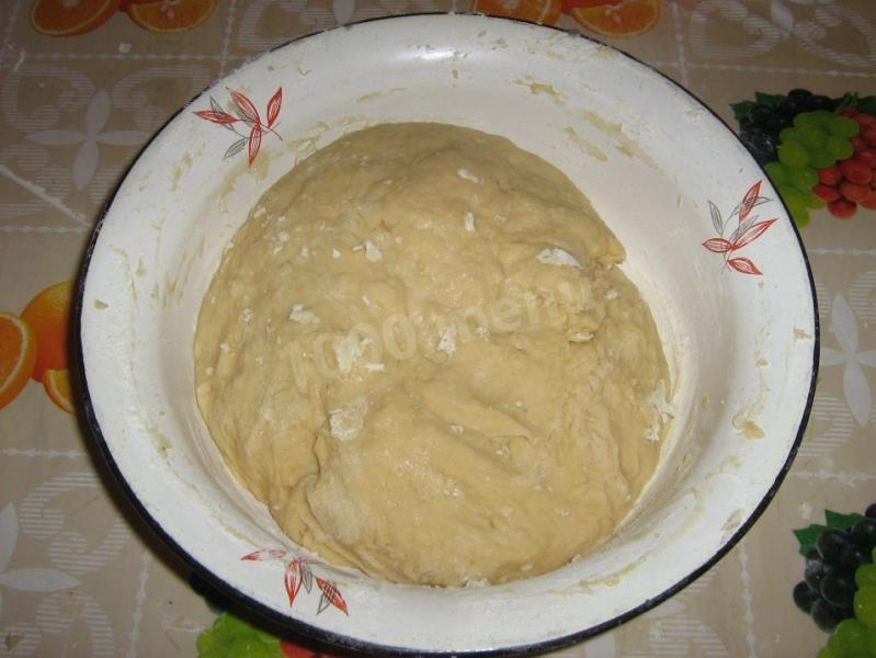 Шаг 7 приготовления Пирог сметанный Ленивый