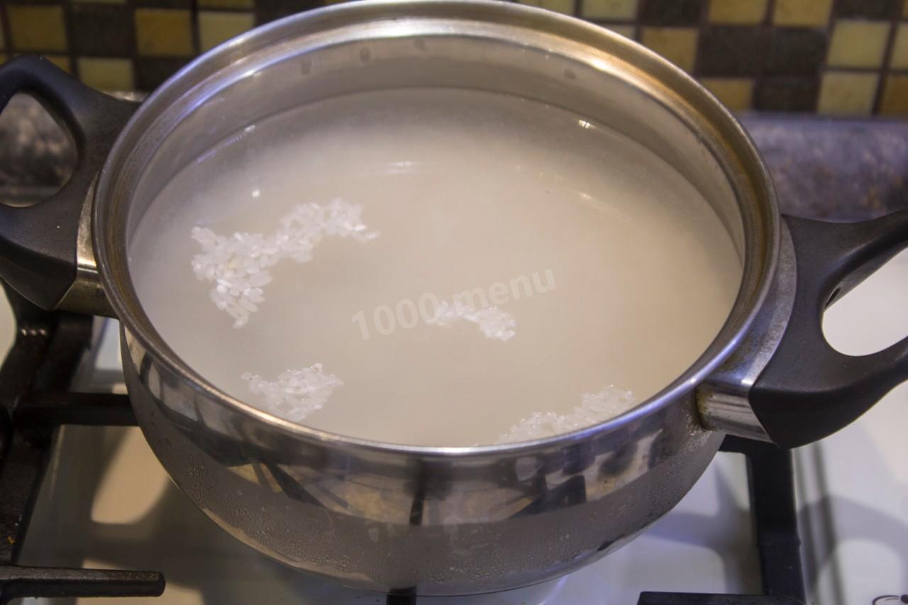 Шаг 9 приготовления Пирог с рыбными консервами и рисом
