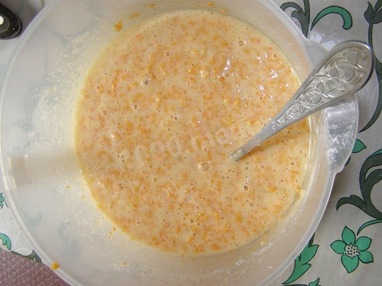 Шаг 8 приготовления Тыквенный пирог с тыквой