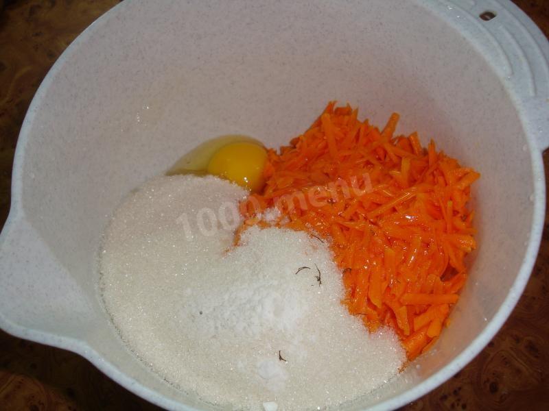 Шаг 2 приготовления Тыквенный пирог