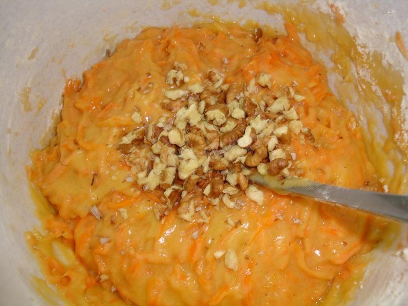 Шаг 6 приготовления Тыквенный пирог