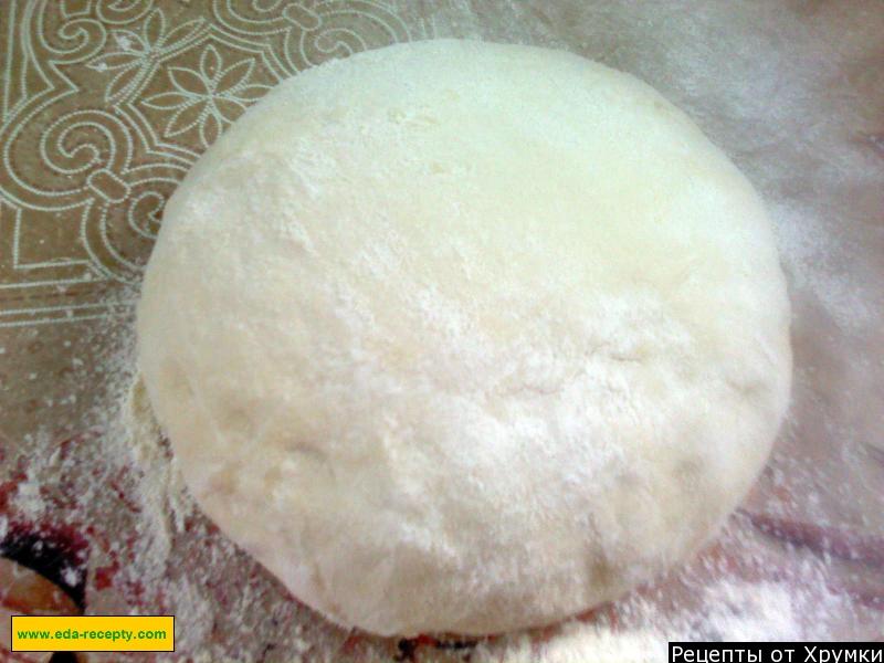 Шаг 2 приготовления Дрожжевой пирог с мясным фаршем и рисом