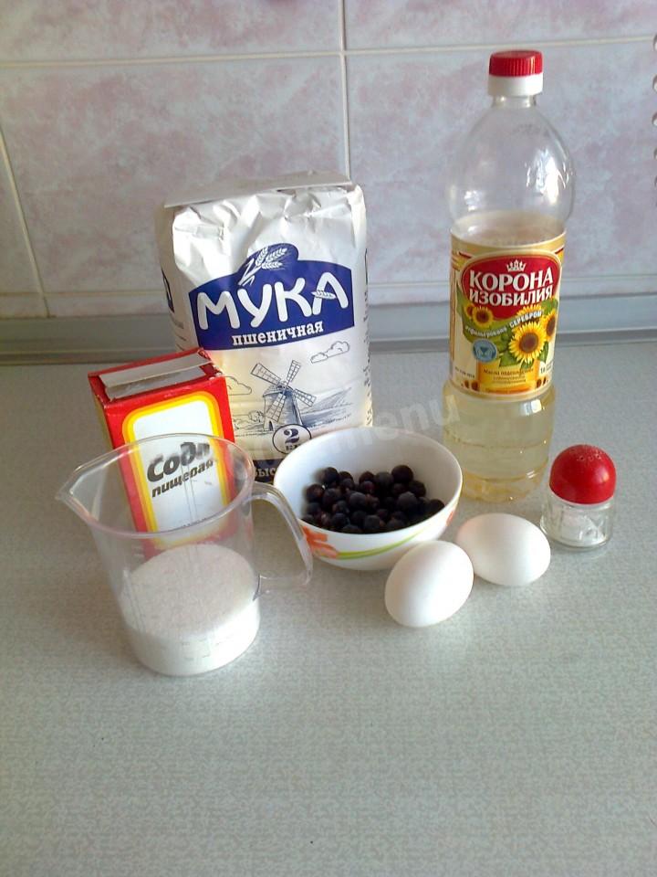 Шаг 1 приготовления Нежный пирог со смородиной