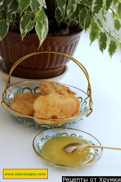 Шаг 6 приготовления Лепешки на сливках жареные в масле