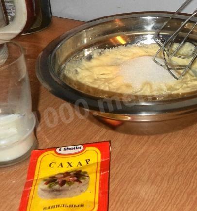 Шаг 3 приготовления Печенье на молоке Земелах