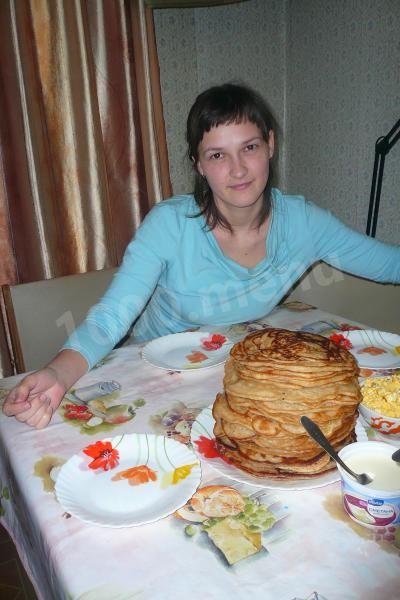 Шаг 12 приготовления Блины из гречневой муки с пшеничной мукой