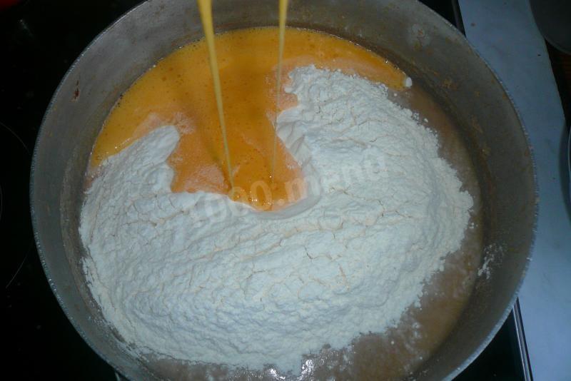 Шаг 5 приготовления Блины из гречневой муки с пшеничной мукой