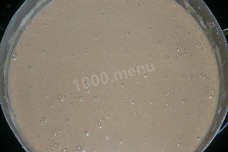 Шаг 9 приготовления Блины из гречневой муки с пшеничной мукой