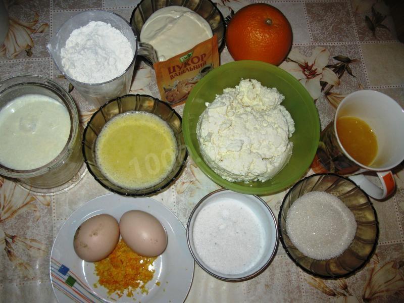 Шаг 1 приготовления Апельсиновые блины