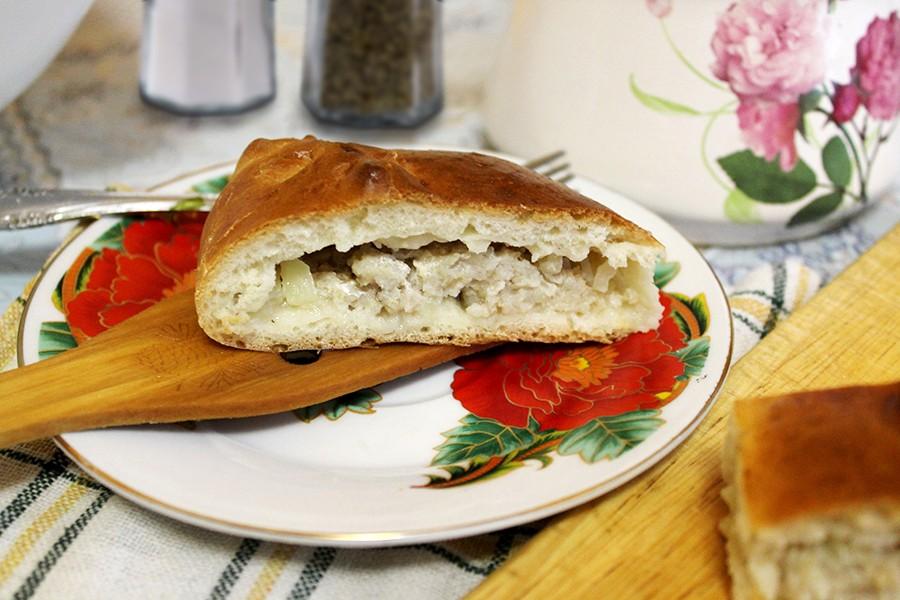 Обложка рецепта Кулебяка в духовке