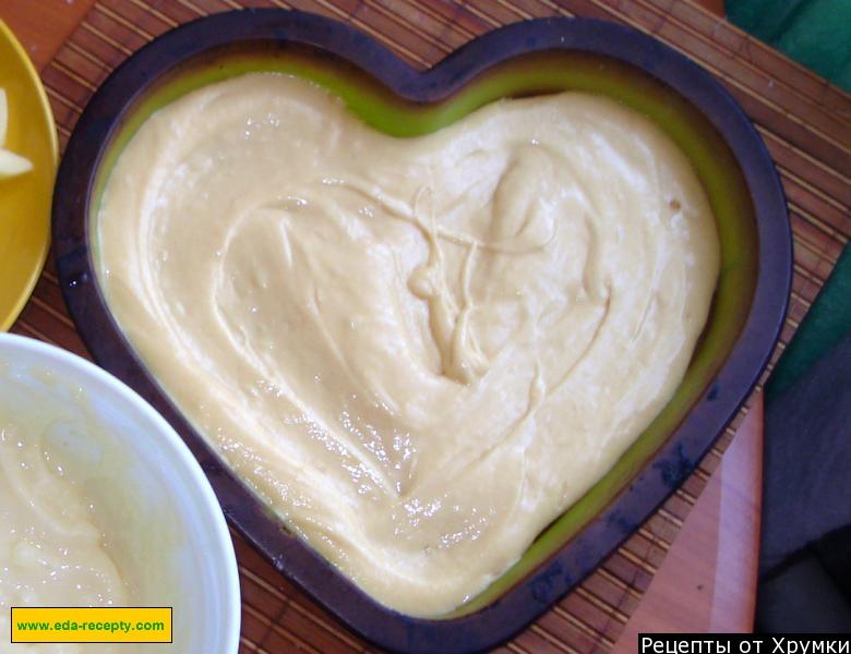 Шаг 4 приготовления Медовая коврижка с корицей, орехами и яблоками