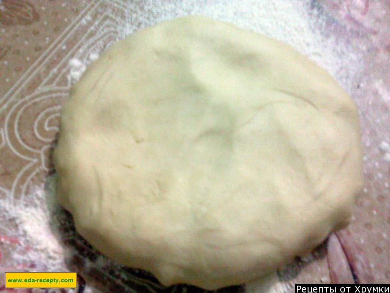 Шаг 2 приготовления Треугольники с картошкой и мясом эчпочмак