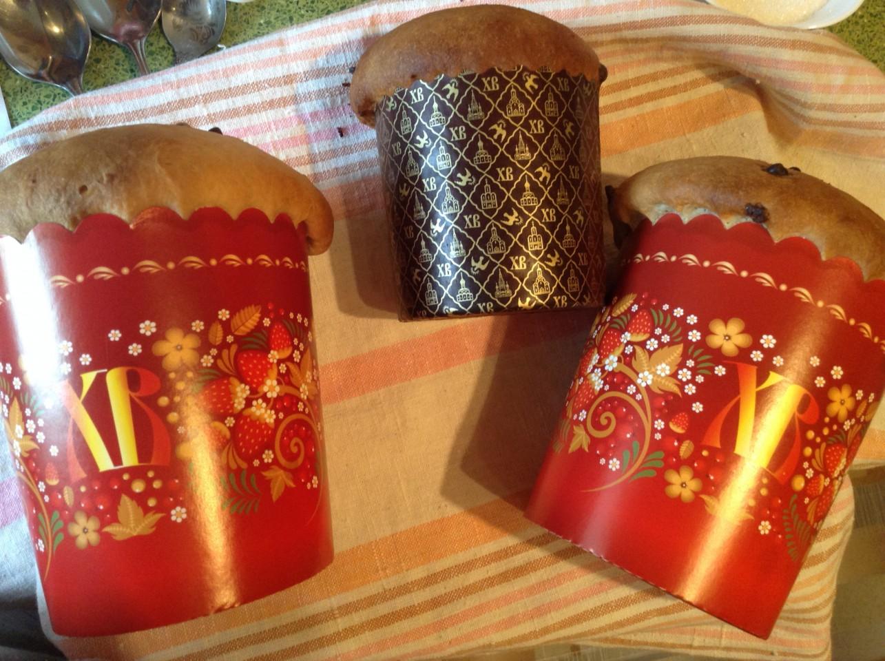 Шаг 12 приготовления Куличи на александрийском тесте