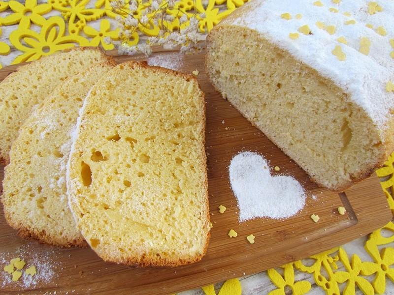 Обложка рецепта Лимонный кекс в хлебопечке