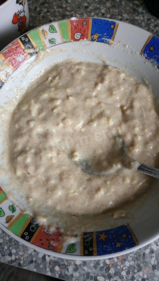 Шаг 1 приготовления Сырные вафли