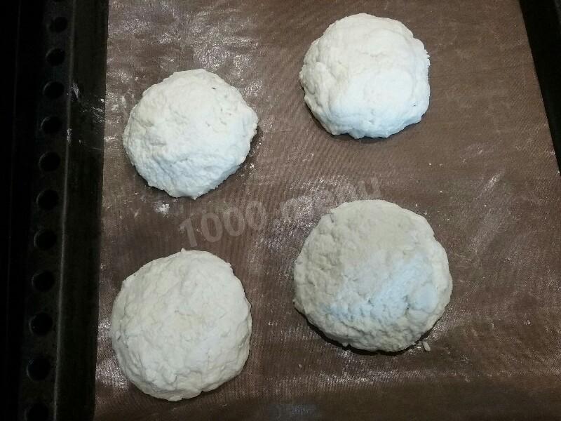 Шаг 6 приготовления Сырники с яблочной начинкой в духовке