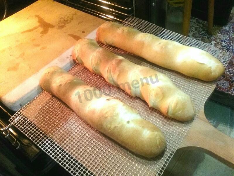 Шаг 9 приготовления Французский багет на сыворотке