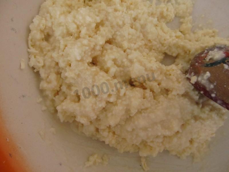 Шаг 2 приготовления Торт с творожными коржами и черносливом