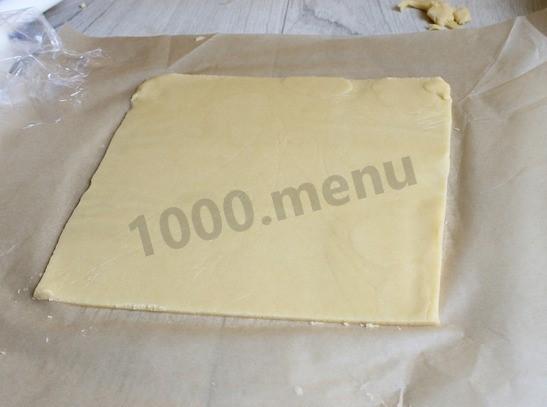 Шаг 1 приготовления Аля чизкейк с меренгой