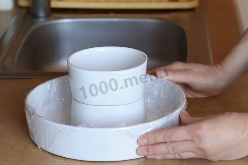 Шаг 71 приготовления Муссовый торт с зеркальной глазурью Медовый