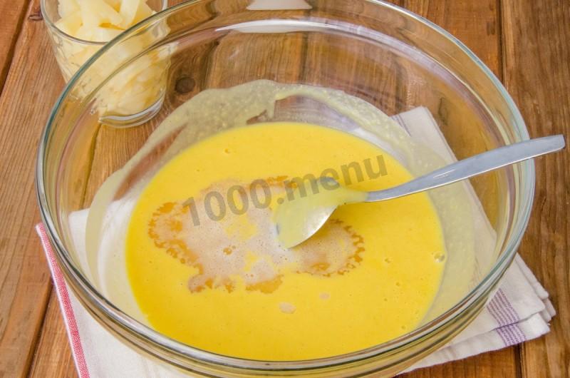 Шаг 22 приготовления Бисквитный торт с ананасами