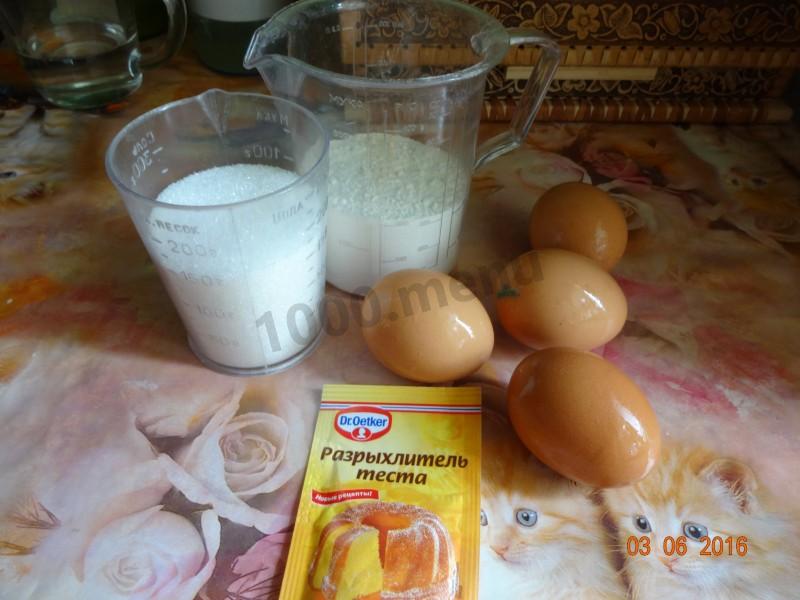 Шаг 1 приготовления Торт Пломбирчик
