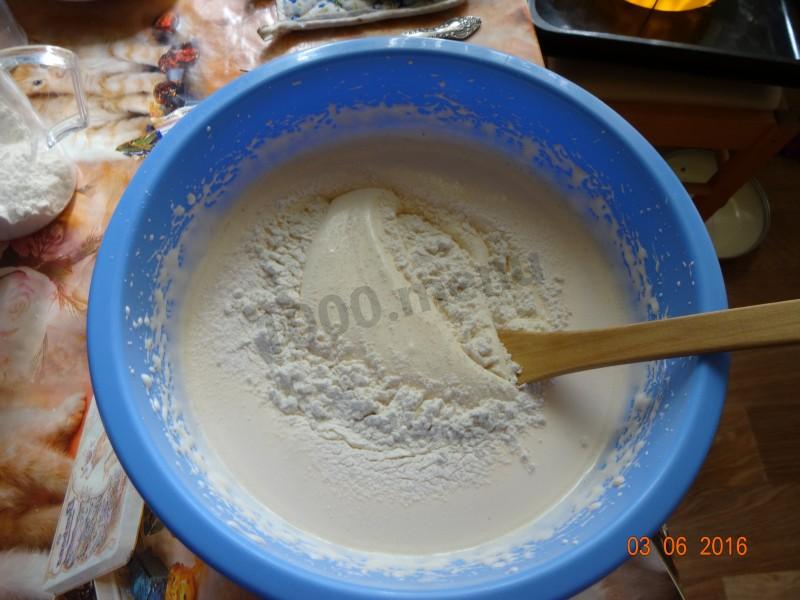 Шаг 7 приготовления Торт Пломбирчик
