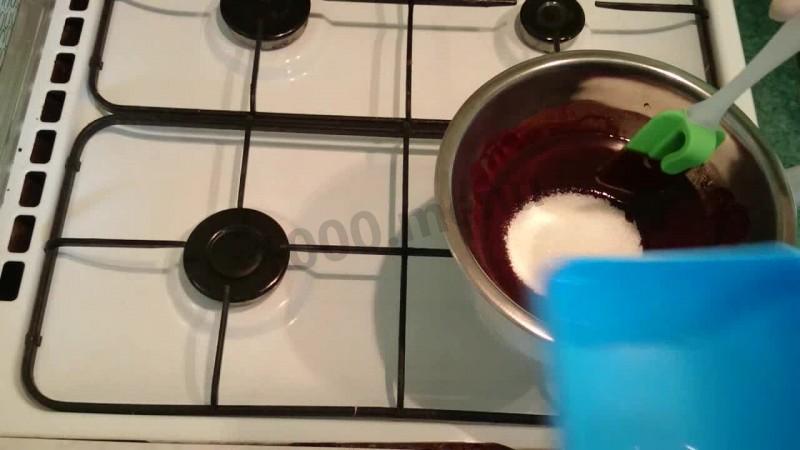 Шаг 2 приготовления Брауни рецепт от Алексея