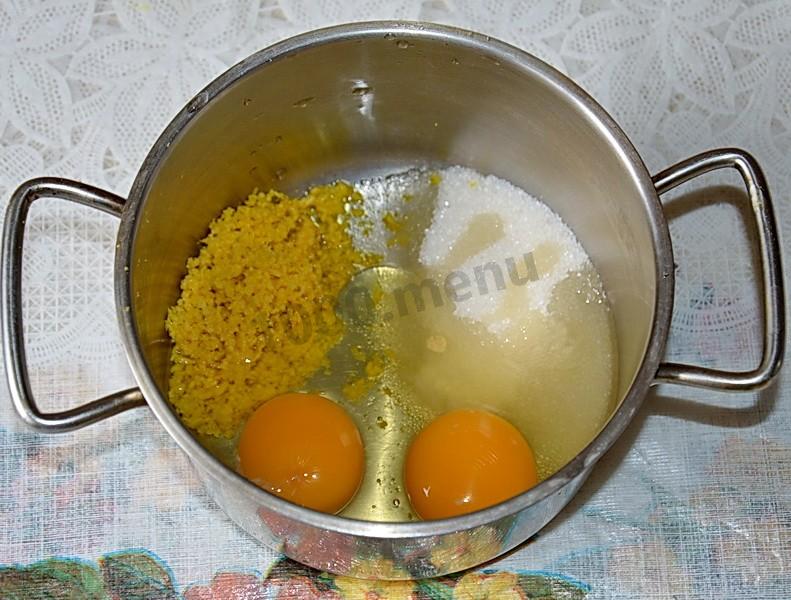 Шаг 6 приготовления Лимонный тарт с меренгой