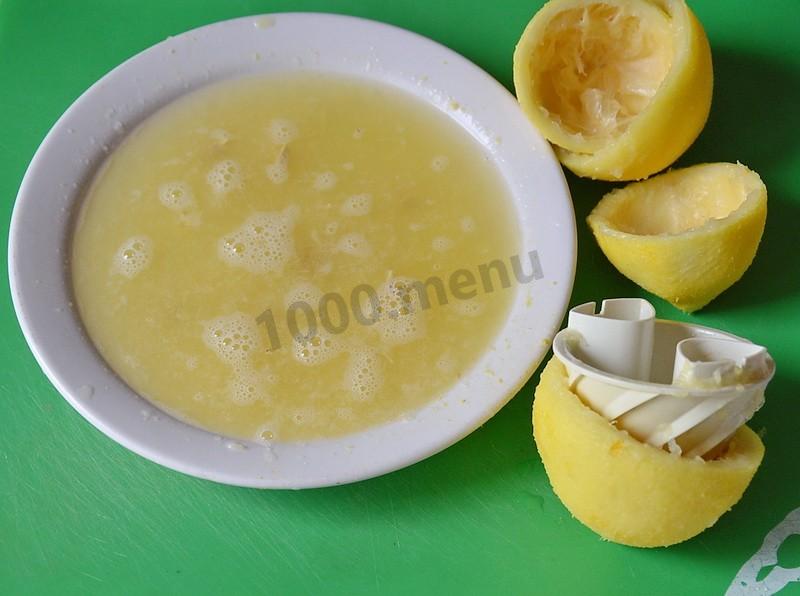 Шаг 7 приготовления Лимонный тарт с меренгой